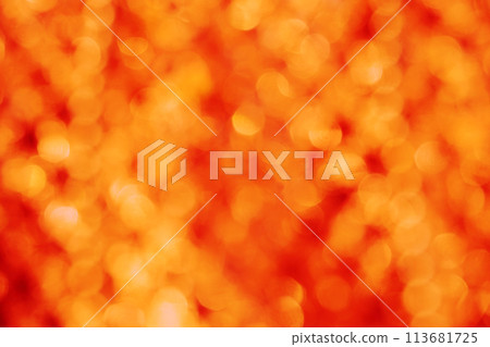 orange abstract background with blurred defocus bokeh light 113681725
