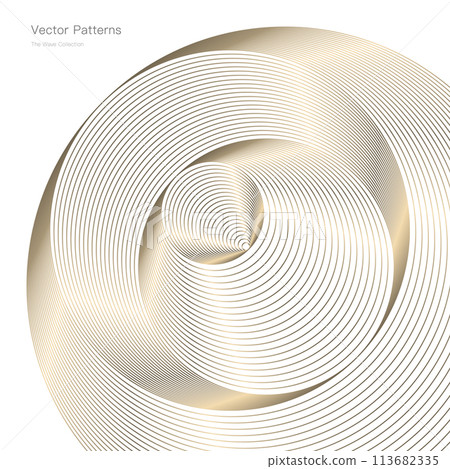 Luxury circle frame design 113682335