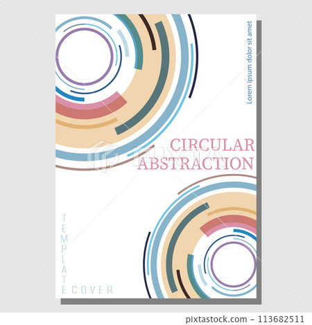 Template for the design of a cover, book, poster, banner. The idea of interior design, prints and decorations. Creative design layout Template for the design of a cover, book, poster, banner. The idea of interior design, prints and decorations. Creative design layout 113682511