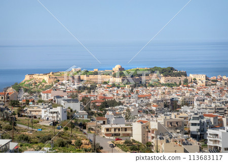 Venetian Fortress in Rethimno, Crete, 113683117