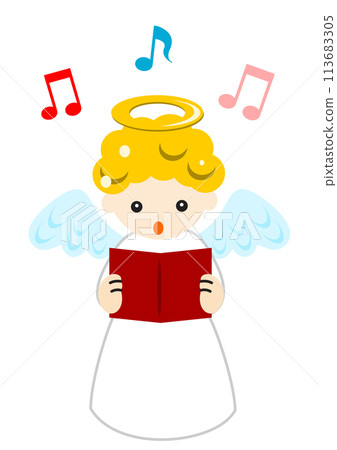 Singing angel Singing angel 113683305