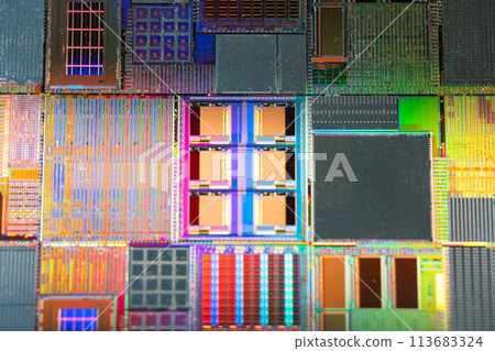 Silicon wafer for manufacturing semiconductor of integrated circuit. 113683324