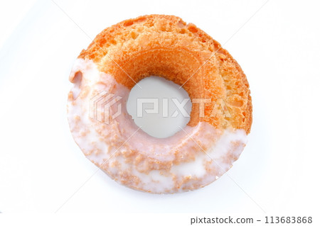 Sugar coated old fashioned donuts Sugar coated old fashioned donuts 113683868