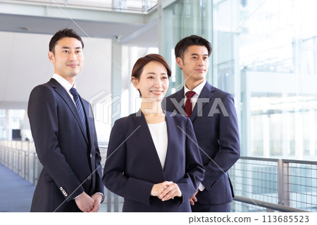 Business men and women 113685523