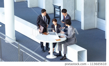 business teamwork meeting business teamwork meeting 113685610