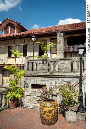 Beautiful scenery at Casa Manila in Manila, Philippines 113686002