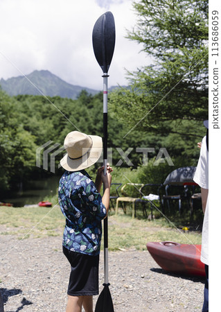 孩子體驗獨木舟 孩子體驗獨木舟 113686059