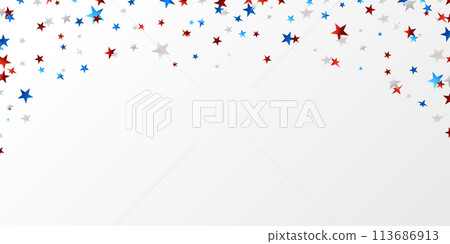 4th of July USA Independence Day background, celebration. Vector illustration 4th of July USA Independence Day background, celebration. Vector illustration 113686913
