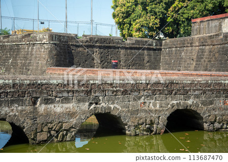 View of Fort Santiago in Manila, Philippines View of Fort Santiago in Manila, Philippines 113687470