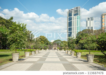 View of Fort Santiago in Manila, Philippines 113687478