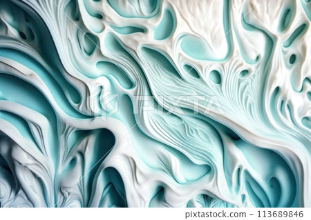 Blue futuristic striped background. Textured abstract background. Blue futuristic striped background. Textured abstract background. 113689846
