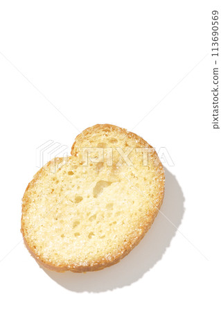 Rusks photographed on a white background Rusks photographed on a white background 113690569