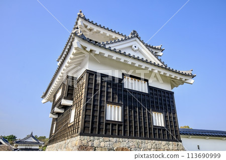 Nishio City, Nishio Castle's Ninomaru Ushitora Tower Nishio City, Nishio Castle's Ninomaru Ushitora Tower 113690999