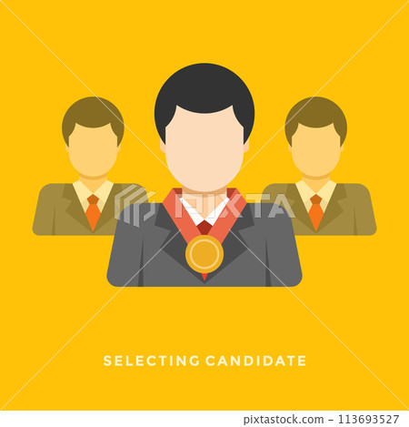 Flat design vector business illustration concept 113693527