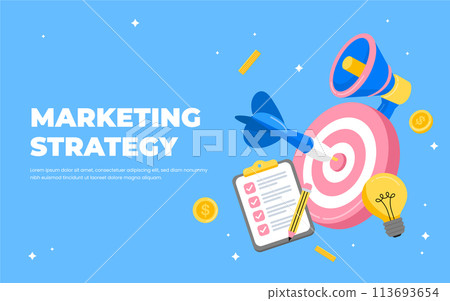 Marketing advertising composition 113693654