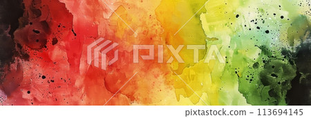 A painted banner for Jumeteenth 113694145