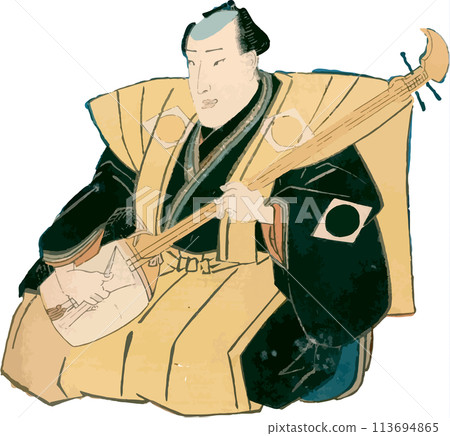 演奏三味線的男人 演奏三味線的男人 113694865