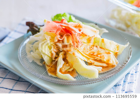 春捲心菜蟹肉沙拉 春捲心菜蟹肉沙拉 113695559