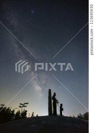 The Milky Way seen around Tateiwa 113695630