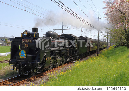 [CR] Chichibu Railway SL Paleo Express (special service of old passenger cars) 113696120