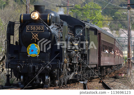 [CR] Chichibu Railway SL Paleo Express (special service of old passenger cars) 113696123