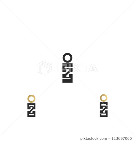 Alphabet letters Initials Monogram logo IZ, ZI Alphabet letters Initials Monogram logo IZ, ZI 113697060