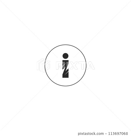 Alphabet letters Initials Monogram logo IZ, ZI Alphabet letters Initials Monogram logo IZ, ZI 113697068