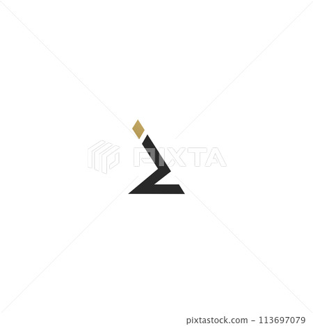 Alphabet letters Initials Monogram logo IZ, ZI Alphabet letters Initials Monogram logo IZ, ZI 113697079