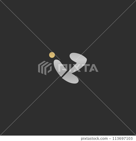 Alphabet letters Initials Monogram logo IZ, ZI 113697103