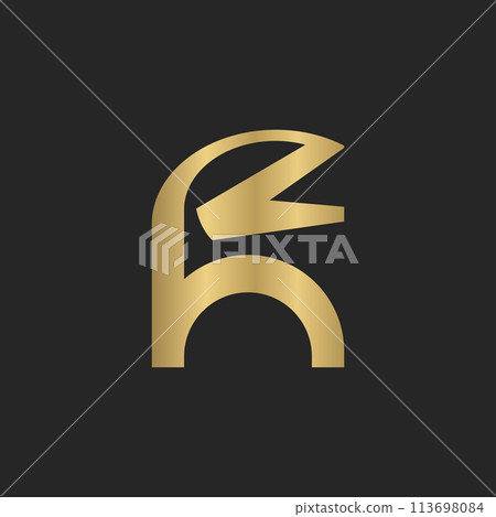 ZH or HZ logo and icon design ZH or HZ logo and icon design 113698084