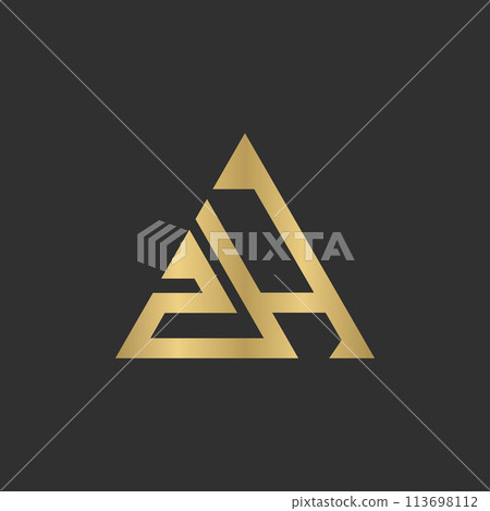 ZH or HZ logo and icon design ZH or HZ logo and icon design 113698112
