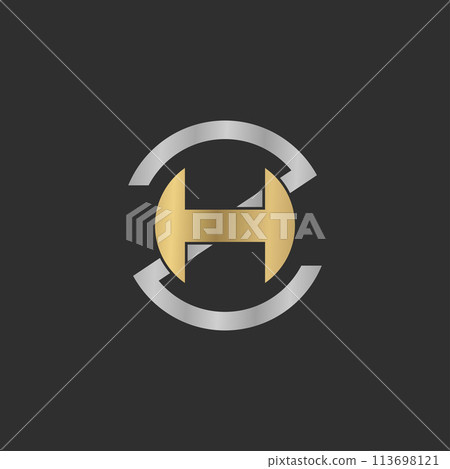 ZH or HZ logo and icon design ZH or HZ logo and icon design 113698121