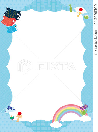2024 Boys' Festival Frame No Text 3 Vector 2024 Boys' Festival Frame No Text 3 Vector 113698560