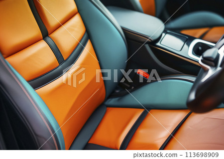 汽車座椅駕駛座椅特寫 113698909
