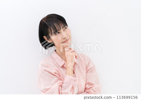 Think middle women Think middle women 113699156