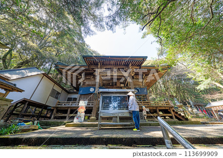 [No. 2 Fudasho] Gokuraku Temple Main Hall [88 places in Shikoku] 113699909