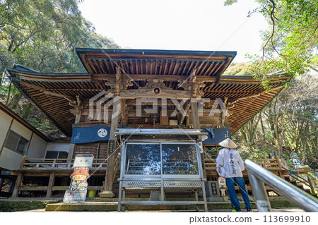 [No. 2 Fudasho] Gokuraku Temple Main Hall [88 places in Shikoku] 113699910