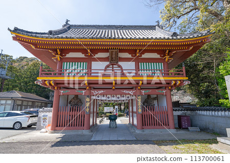 [No. 2 Fudasho] Gokuraku Temple Niomon [四國88個地方] 113700061