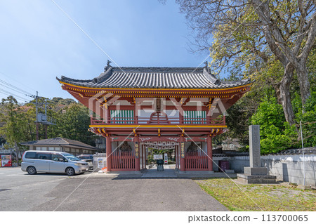 [No. 2 Fudasho] Gokuraku Temple Niomon [四國88個地方] 113700065