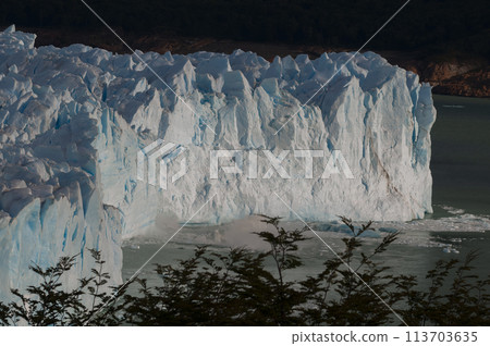 Perito Moreno Glacier, Los Glaciares National Park, Santa Cruz Province, Patagonia Argentina. 113703635