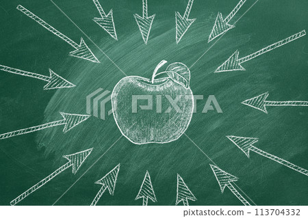 Apple target. Hit exactly the target. 113704332