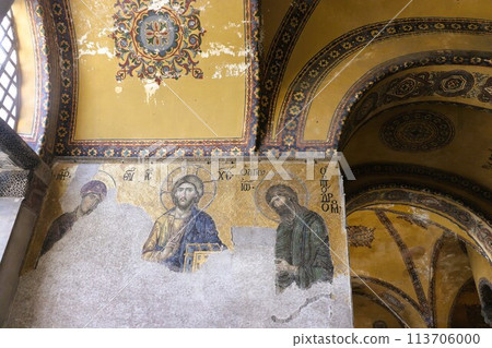 Hagia Sophia Mosaics, World Heritage Site, Istanbul, Türkiye 113706000
