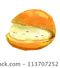 壓克力風格的奶油麵包 113707252