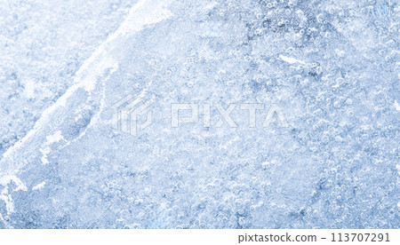 背景的冰牆紋理 113707291