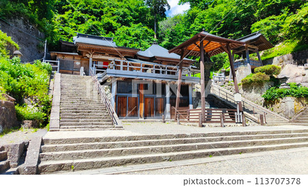 Yamadera (Risshakuji): Great Buddha Hall and Okunoin (Nyohodo) 113707378
