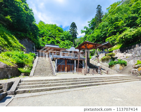 Yamadera (Risshakuji): Great Buddha Hall and Okunoin (Nyohodo) 113707414