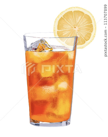 Ice lemon tea 113707899