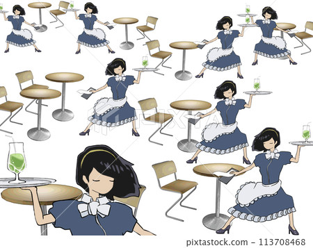 Gothic Lolita Waitress Gothic Lolita Waitress 113708468