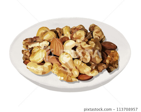 混合堅果（含盤） 113708957