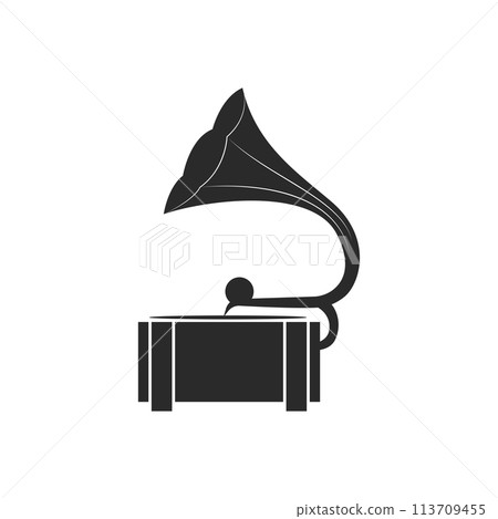 Gramaphone icon design 113709455